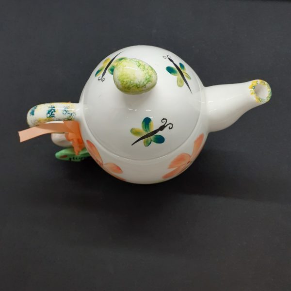 dragonfly lid teapot